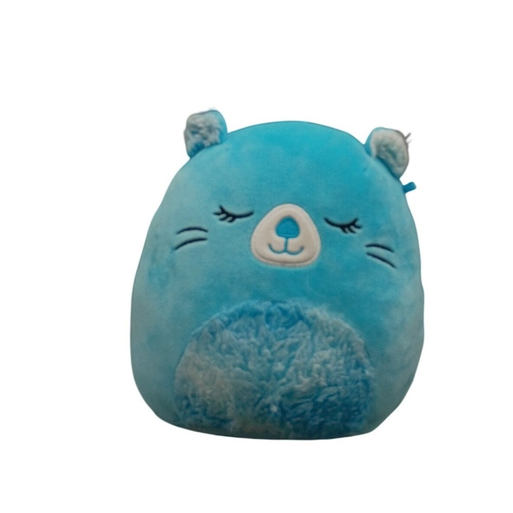 Squishmallows Justin the Blue Beaver 8 Inch Plush Stuffed Animal Toy Soft Kids